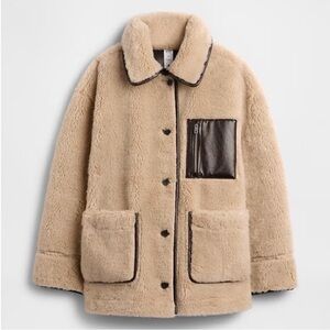 Sandy Liang x Gap Sherpa Reversible Jacket XXS/XS